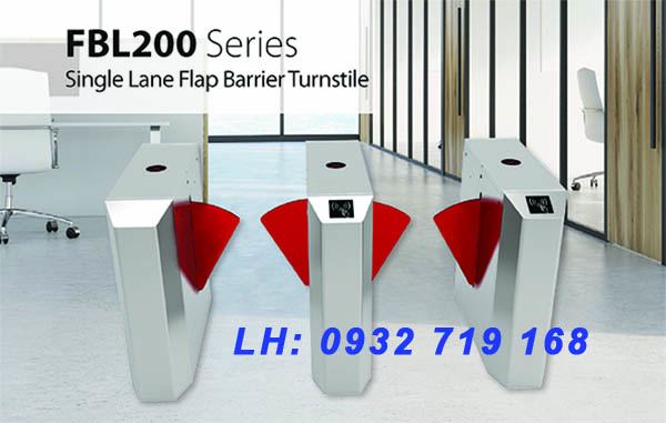 Cổng Flap Gate FBL200 series lý tưởng cho hệ thống kiểm soát truy cập